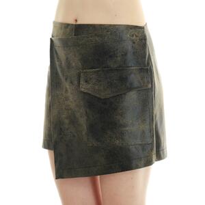 SHORTS ECOPELLE NERO